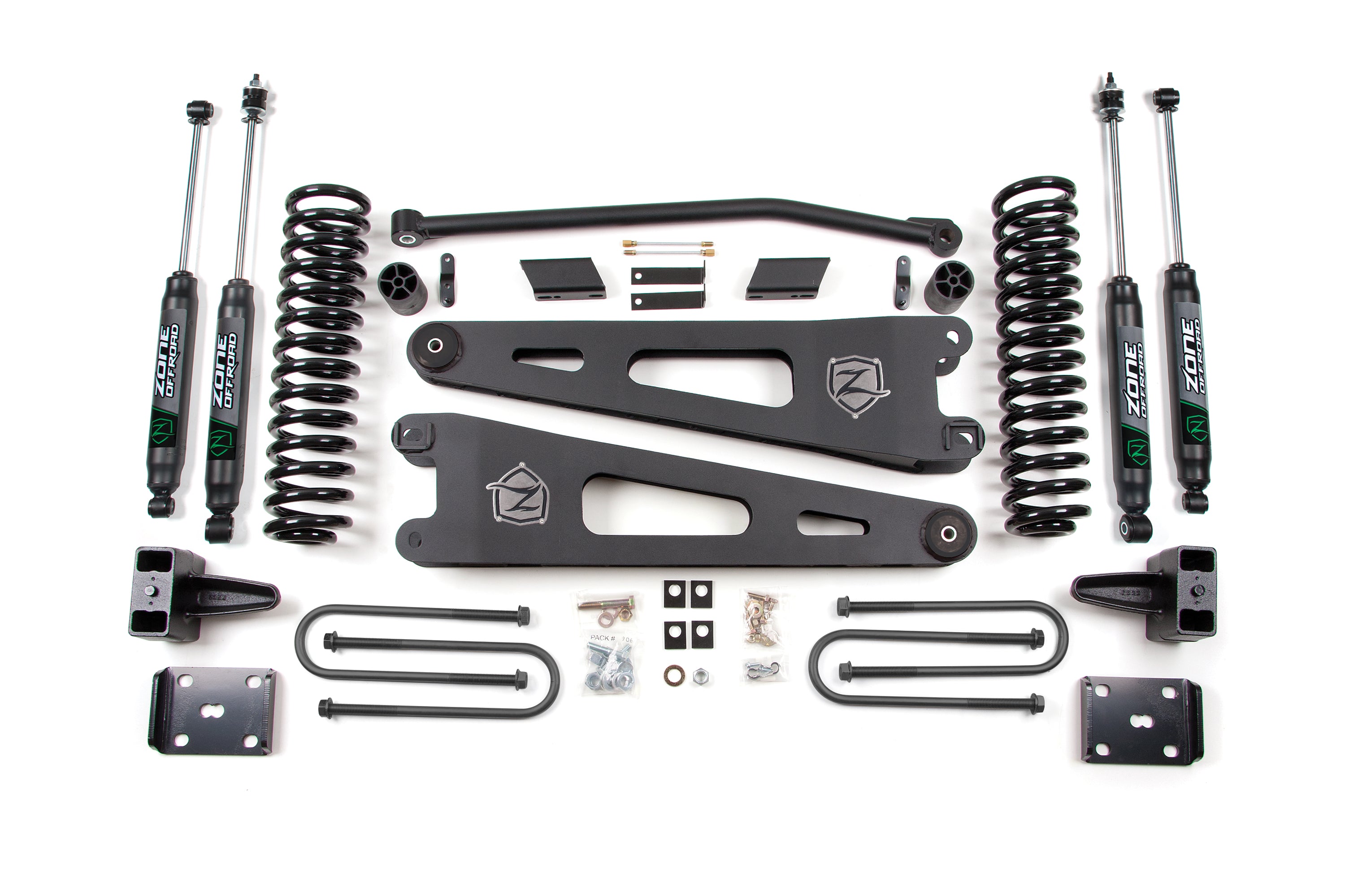 11-16 Ford F-250/F-350 Super Duty 4 Inch Radius Arm Lift Kit Gas Zone Offroad