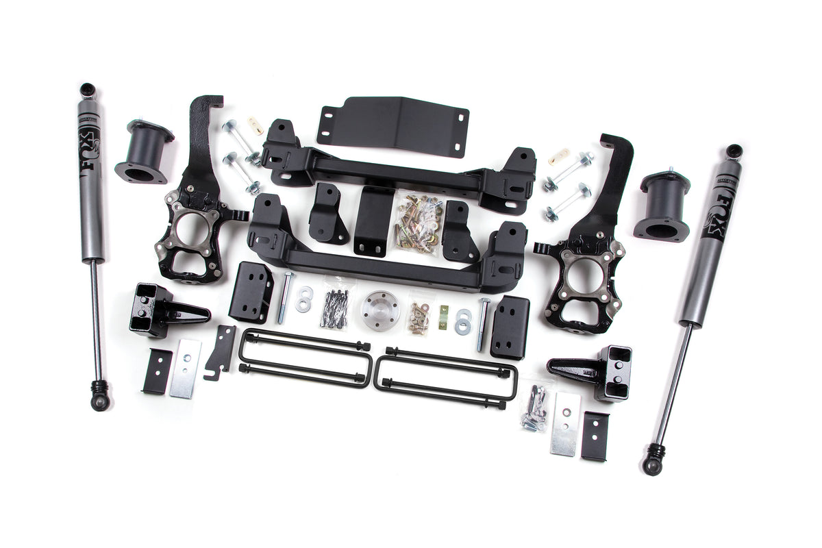2014 Ford F-150 6 Inch Lift Kit Fox Shocks Zone Offroad