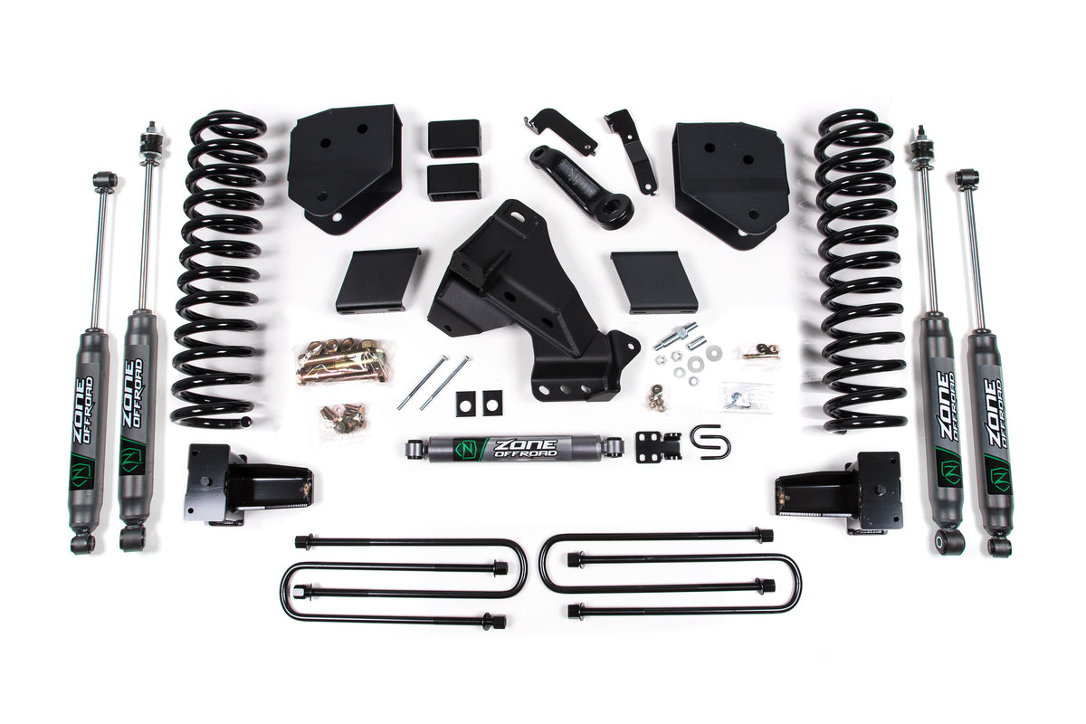 2020 F-350 Dually 6 Inch Lift Kit Nitro Shocks Gas Zone Offroad