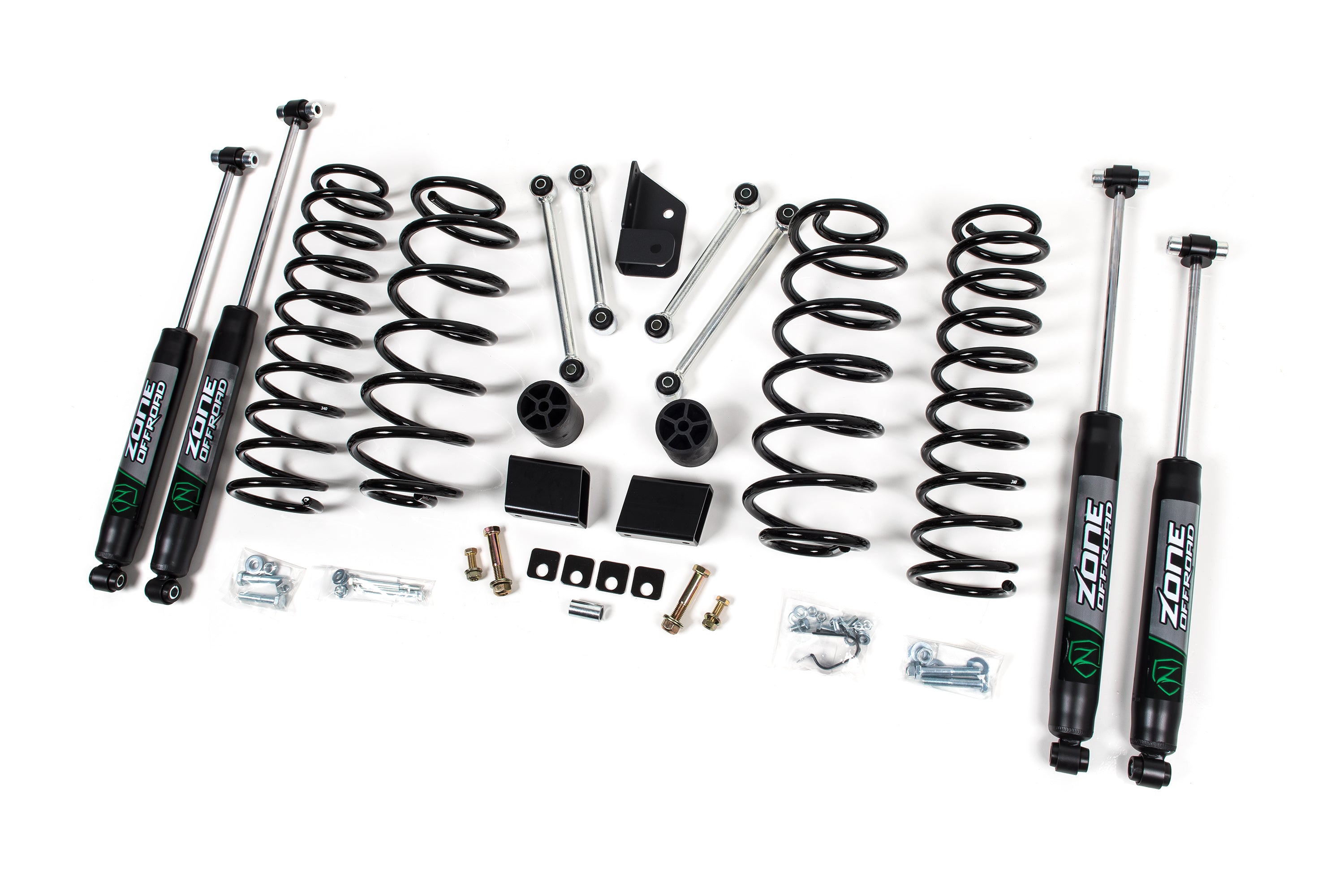 18-24 Jeep Wrangler JL 2 Door 3 Inch Lift Kit Zone Offroad - view 3