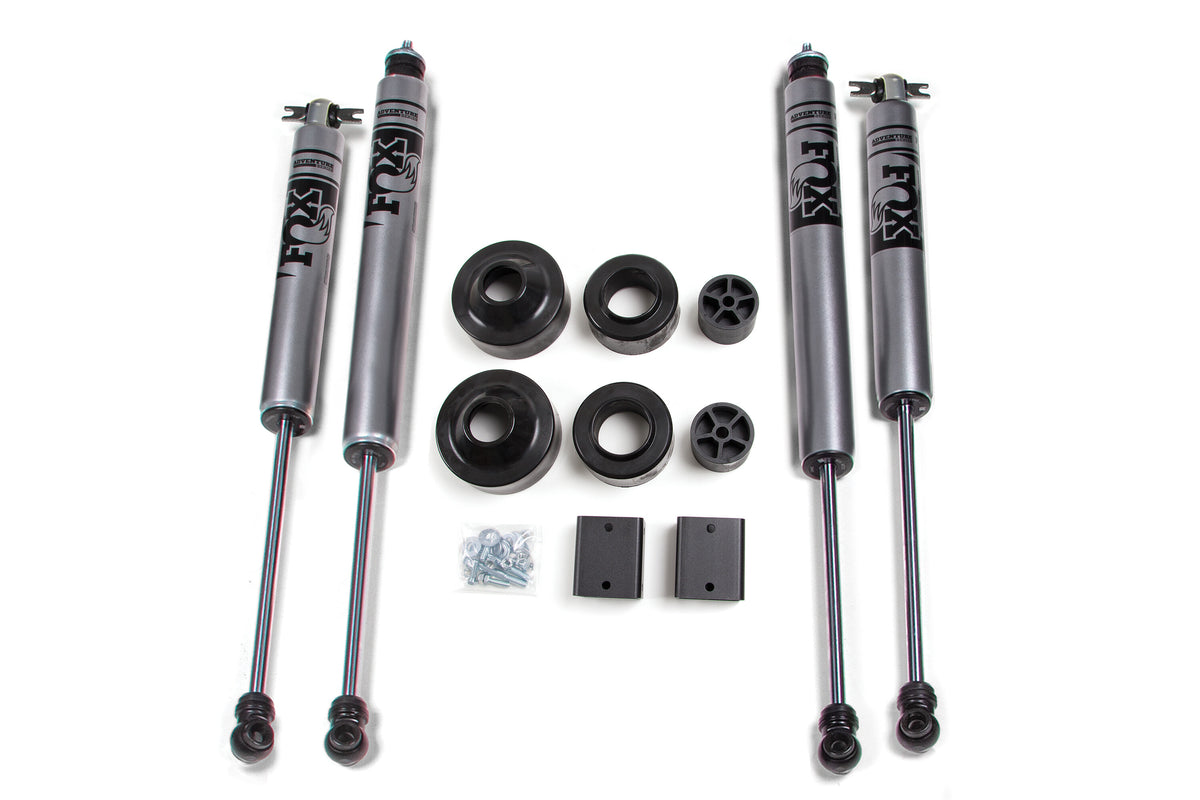 12-18 Jeep Wrangler JK 2 Door/4 Door 2 Inch Lift Kit Fox Shocks Zone Offroad