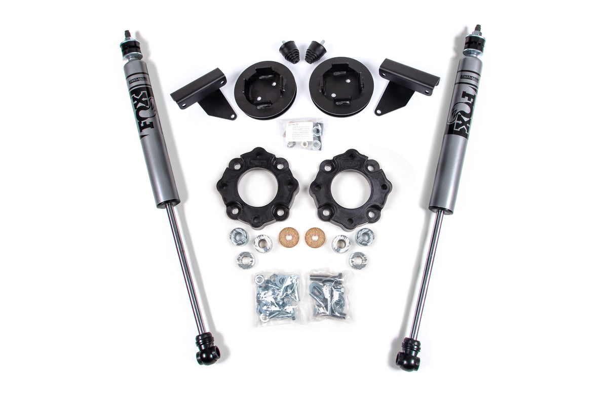 2022-Up Toyota Tundra 4WD 2 Inch Lift Kit 1 Inch Rear Spacer With Fox Adventure Shocks 2.0 IFP PS Rear Zone Offroad