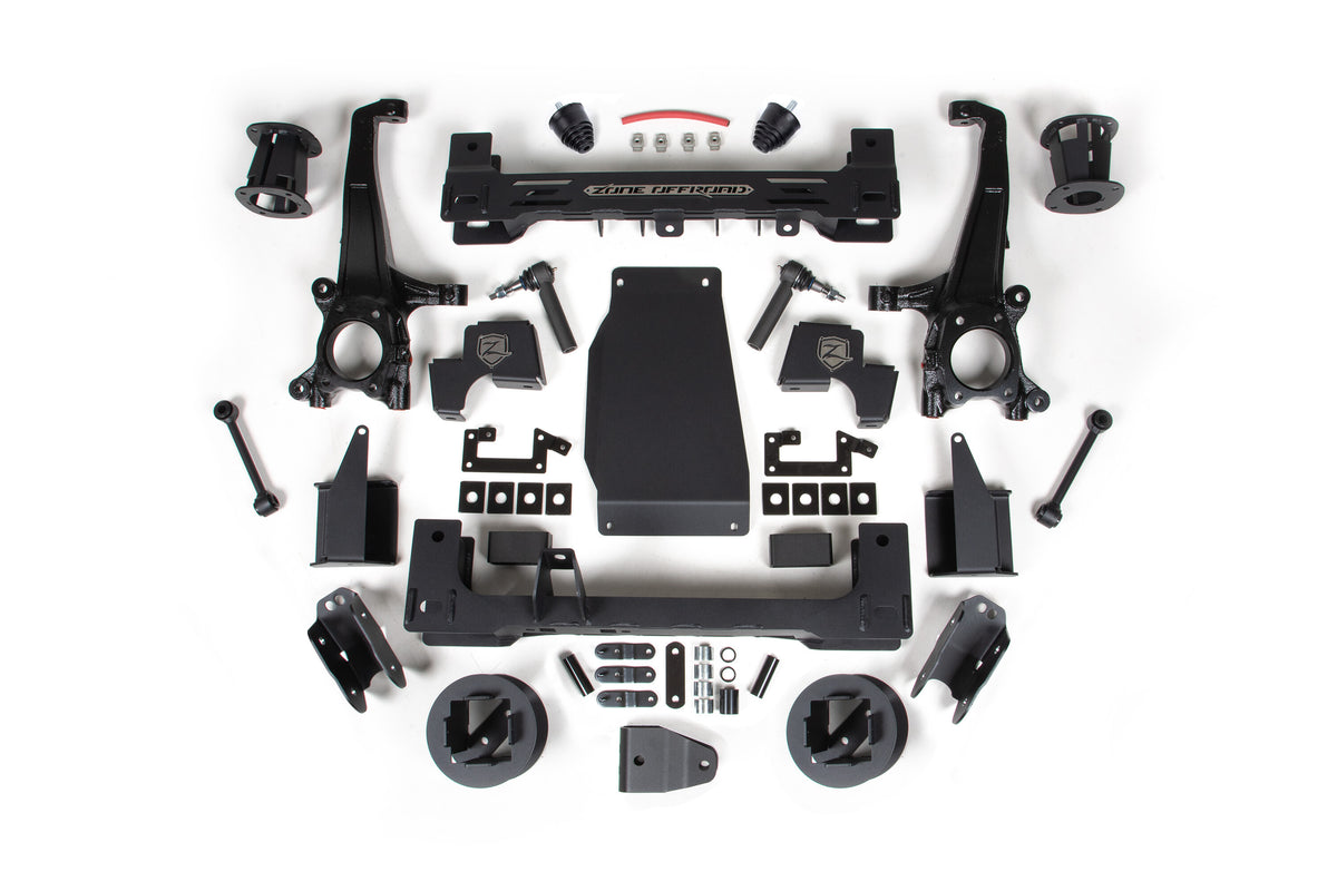 22-26 Toyota Tundra 6 Inch Suspension Lift Kit - Fox Adventure Series Shocks Zone Offroad