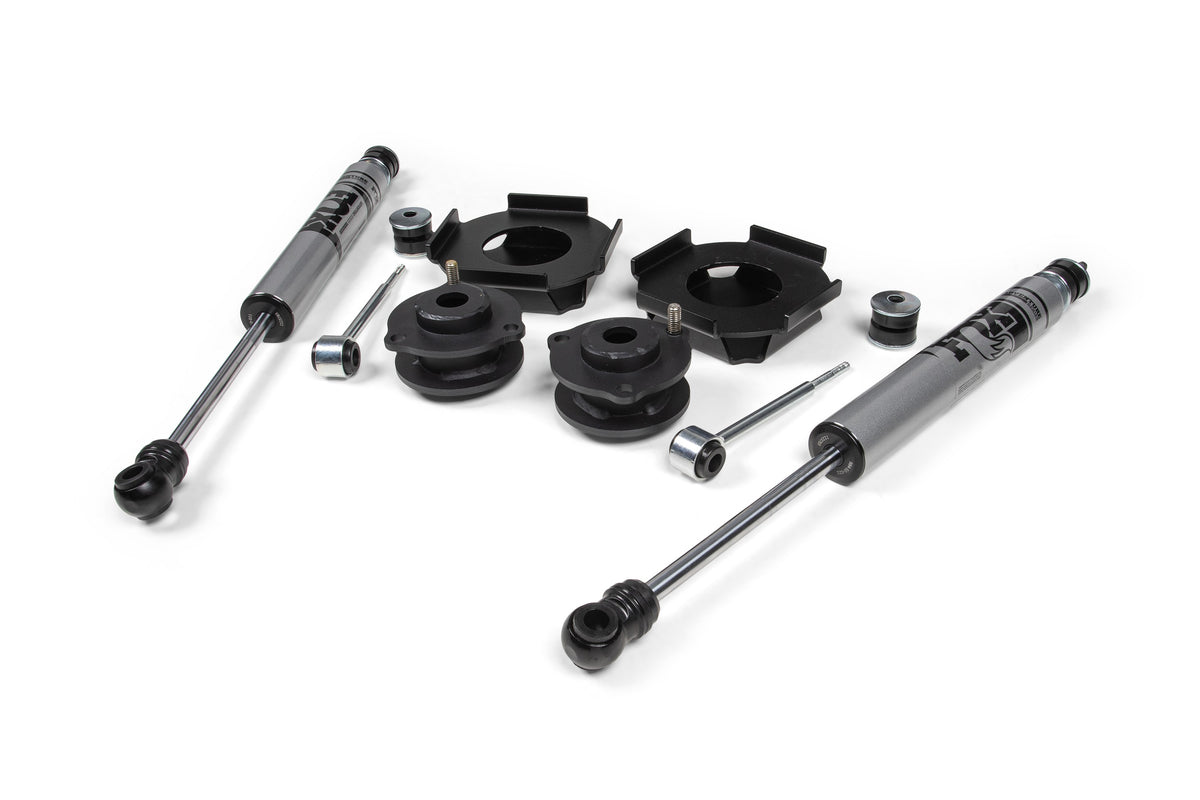 10-23 Toyota 4Runner 3 Inch Suspension Lift Kit 1.5 Inch Rear Coil Spacer Front 2.0 Fox Adventure Shocks Rear Zone Offroad