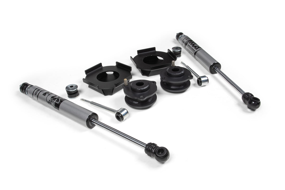 10-23 Toyota 4Runner 3 Inch Suspension Lift Kit 1.5 Inch Rear Coil Spacer Front 2.0 Fox Adventure Shocks Rear Zone Offroad