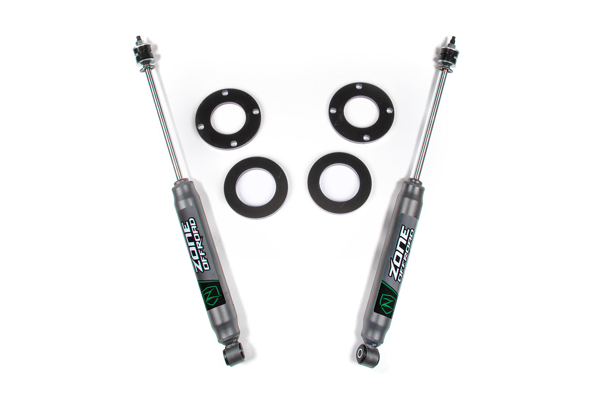 24-26 Toyota Land Cruiser (LC250) Lexus GX550 1.5 Inch Leveling Kit Nitro Rear Shocks Zone Offroad