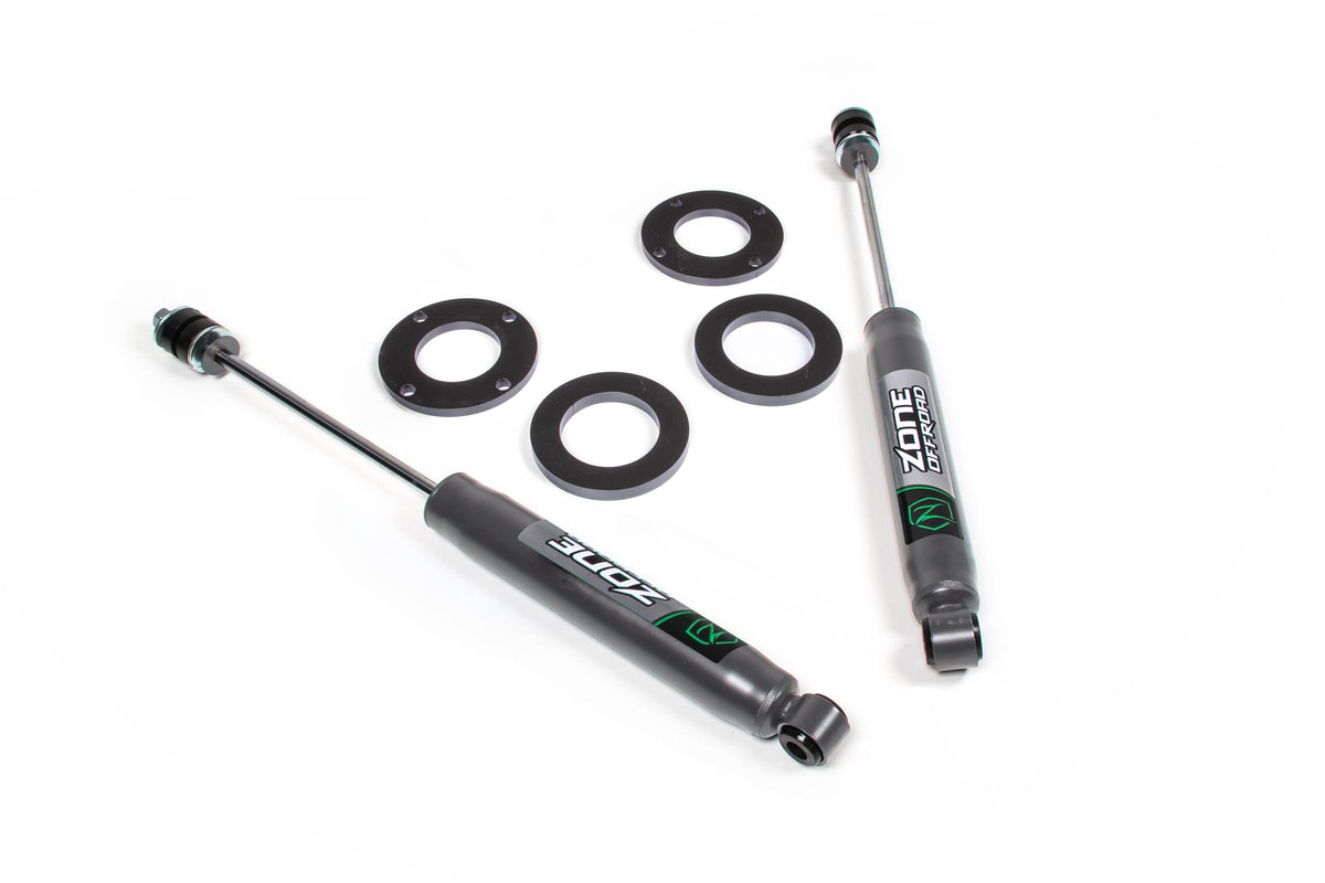 24-26 Toyota Land Cruiser (LC250) Lexus GX550 1.5 Inch Leveling Kit Nitro Rear Shocks Zone Offroad