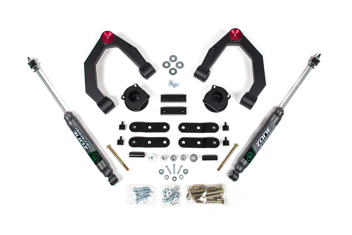 07-21 Toyota Tundra 3.5 Inch Adventure Series Lift Fox Shocks Zone Offroad