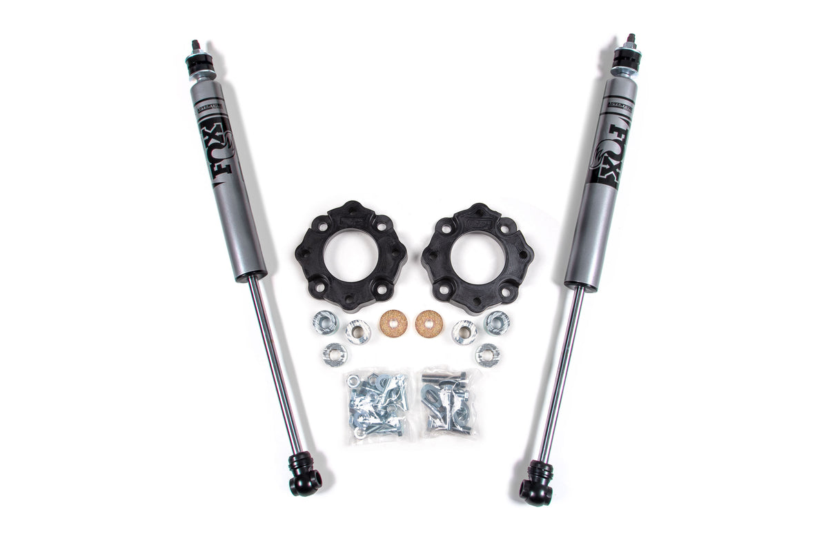 2022-Up Toyota Tundra 4WD 2 Inch Leveling Kit Fox Adventure Shocks 2.0 Adv Series Rear Zone Offroad