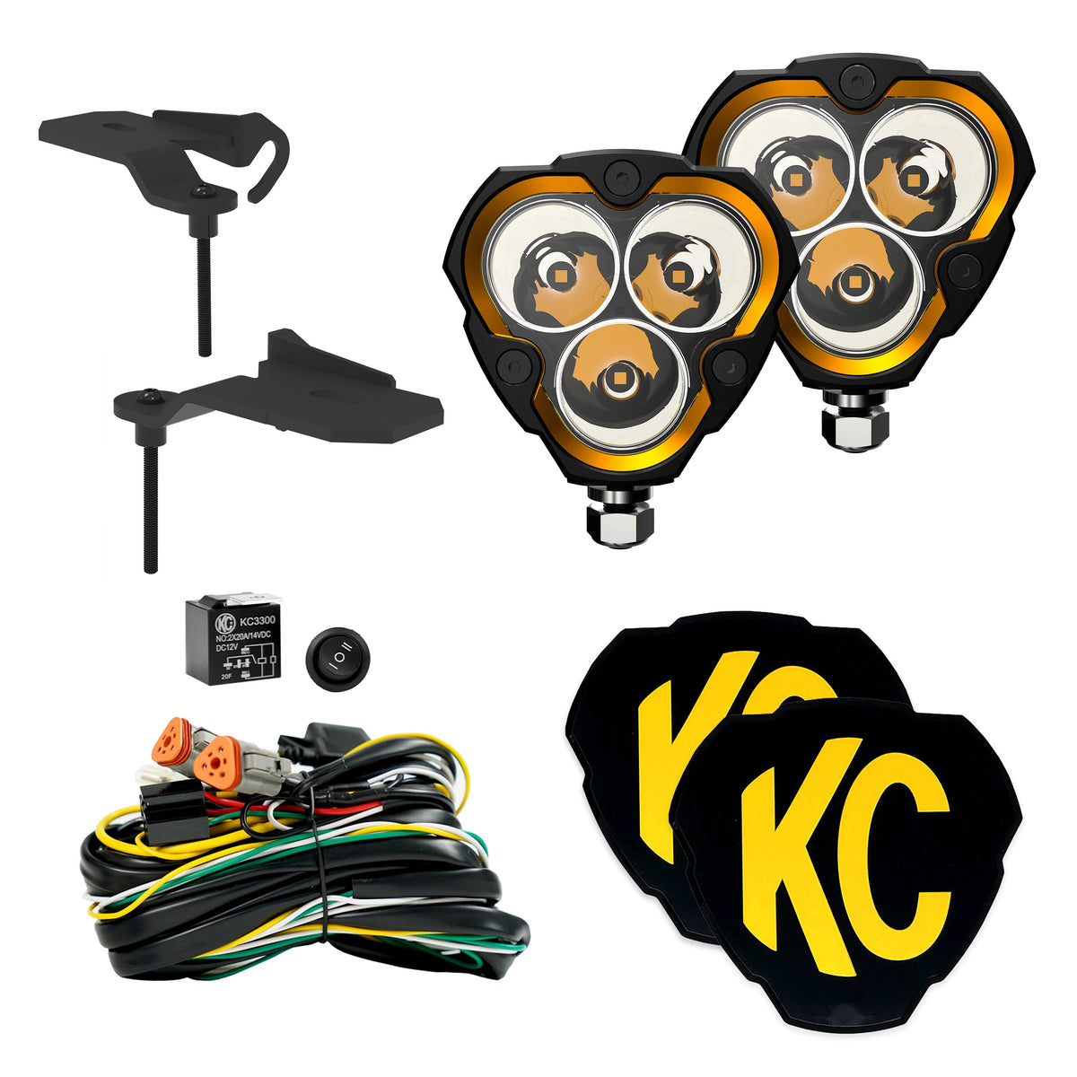 KC HiLiTES FLEX ERA 3 SPOT 2LT SYS - 97162