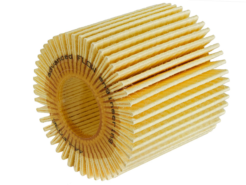 AFE ProGuard oil filter featuring a cylindrical design with pleated paper material for efficient filtration.