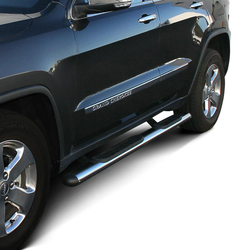 Westin Premier 4 Oval Nerf Step Bars 72 in - Stainless Steel