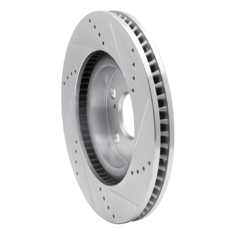 R1 06-12 Ford Ranger (Mexico) Front Left Drilled & Slotted Silver Brake Rotor