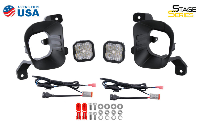 Diode Dynamics SS3 Max Type Ram Vert Kit ABL - White SAE Fog