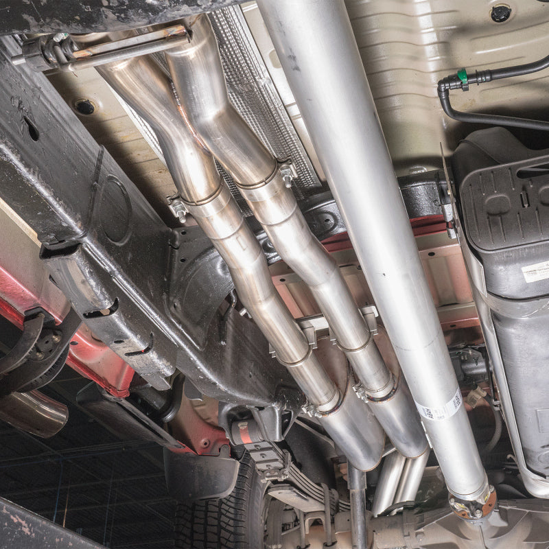 Stainless Works 2020-21 Silverado HD 6.6L Redline Catback Polished Tips