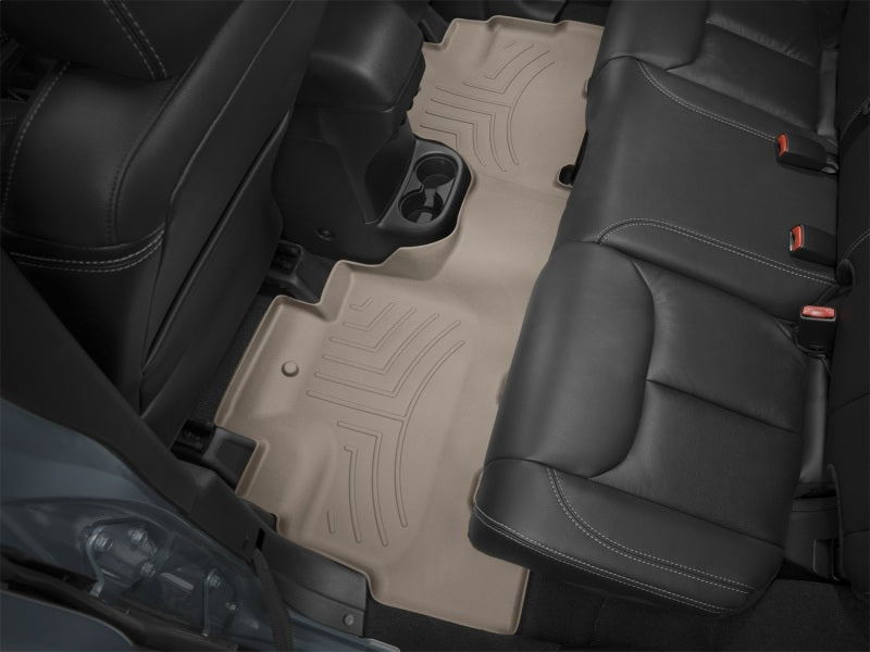 WeatherTech 14+ Jeep Wrangler Unlimited Rear FloorLiner - Tan