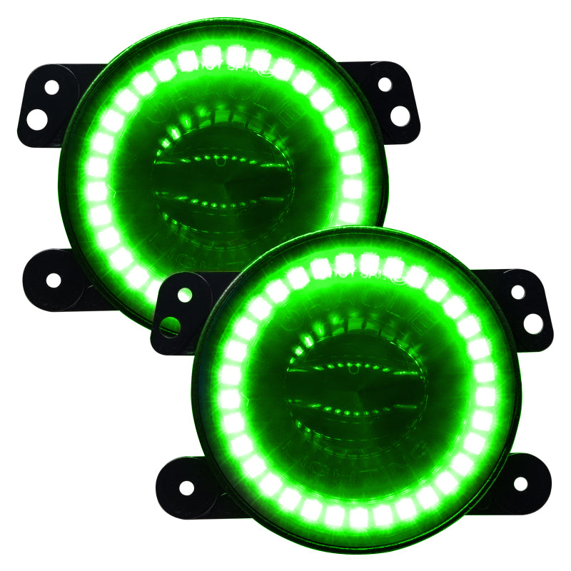 Oracle Jeep Wrangler JK/JL/JT High Performance W LED Fog Lights - w/o Controller