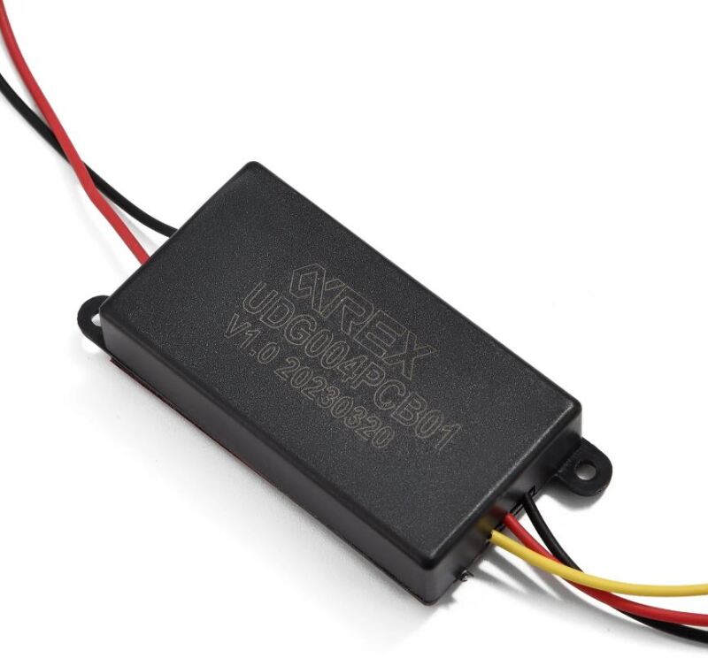 AlphaRex converter for 19-22 Dodge Ram 2500/3500 taillights, enabling upgrade to ARX LUXX-Series lights.
