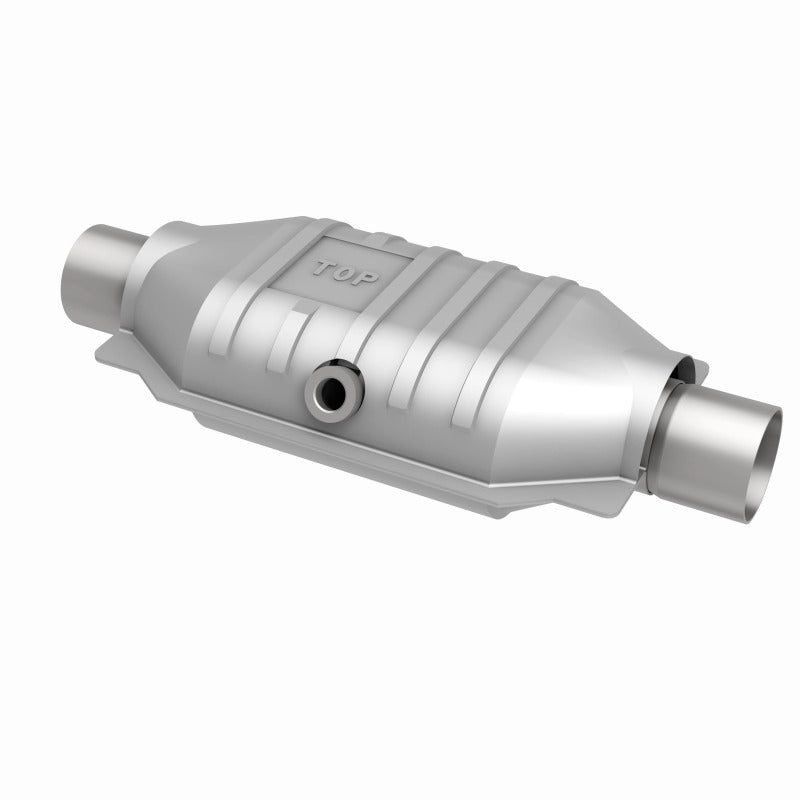 MagnaFlow Universal Catalytic Converter 2.5 Midbed O2 CA OBDII Ul