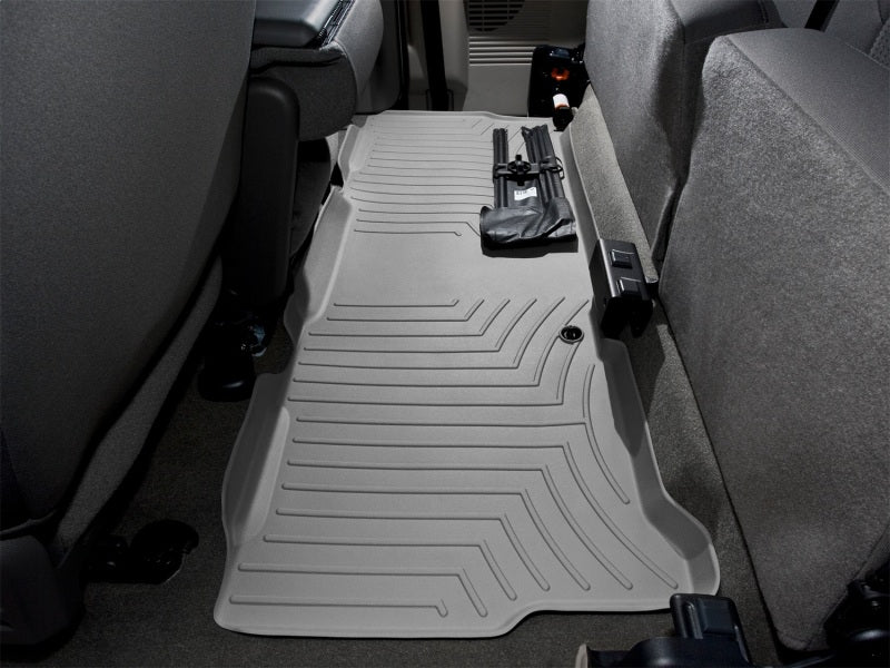 WeatherTech 99-10 Ford F250 Super Duty Super Cab Rear FloorLiner - Grey