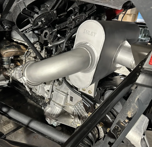Aftermarket Assassins 2024 Can Am Maverick R Full Exhaust with Center Exit & 3" Side Dump **3-5 day lead time**