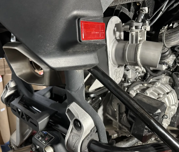Aftermarket Assassins 2024 Can Am Maverick R Full Exhaust with Center Exit & 3" Side Dump **3-5 day lead time**