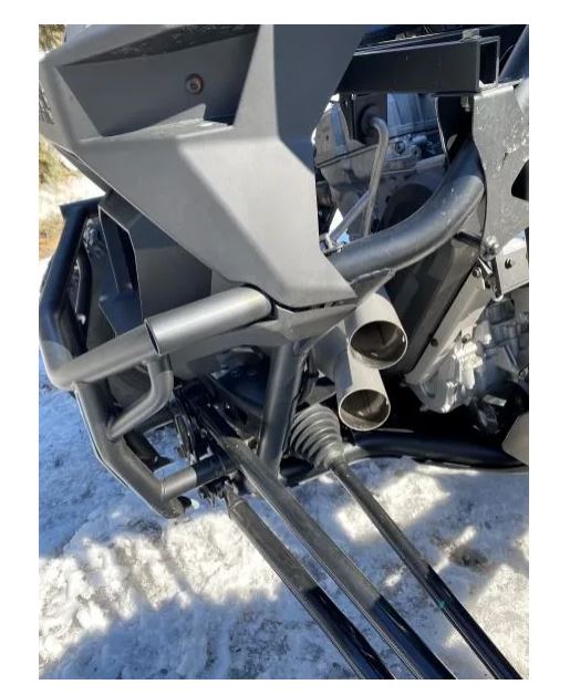Aftermarket Assassins AA Stainless Slip-On Exhaust for 2022-Up Pro R 4 Cylinder