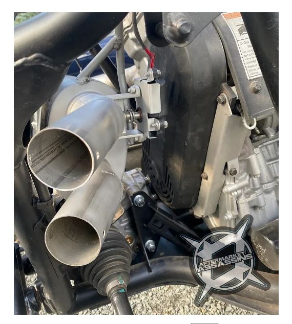 Aftermarket Assassins AA Stainless Slip-On Exhaust for 2022-Up Pro R 4 Cylinder