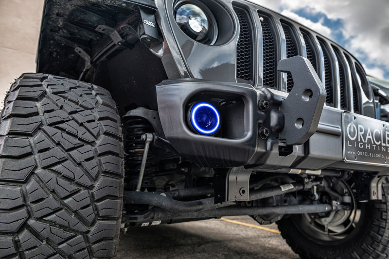 Oracle Jeep Wrangler JK/JL/JT High Performance W LED Fog Lights - w/o Controller