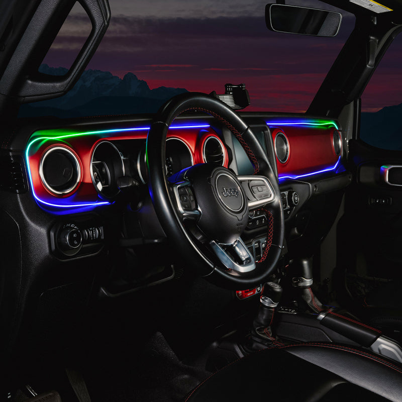 ORACLE Lighting Jeep Wrangler JL / Gladiator JT ColorSHIFT Fiber Optic LED Interior Kit
