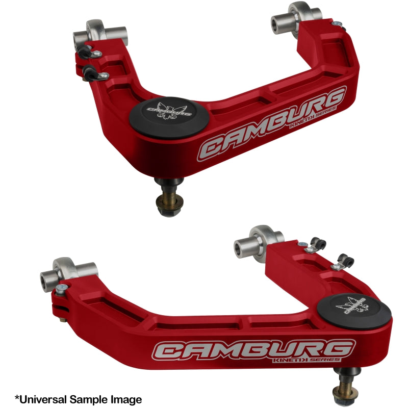 Camburg Chevy/GMC 1500 2WD/4WD 19-23 KINETIK V2 Performance Billet Uniball Upper Arms (Red)
