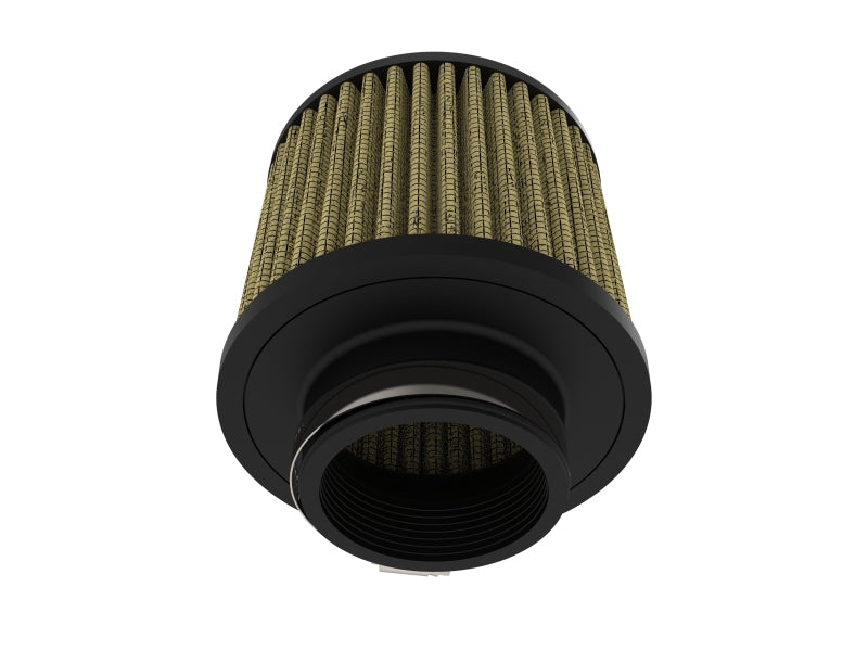 afe Magnum FORCE Intake Replacement Air Filter with inverted design, featuring a cylindrical shape and durable construction.