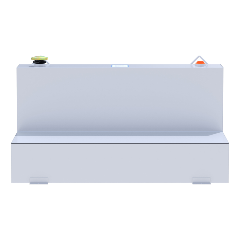 UWS White 75-Gallon L-Shape Steel Transfer Tank Model ST-75-L-W