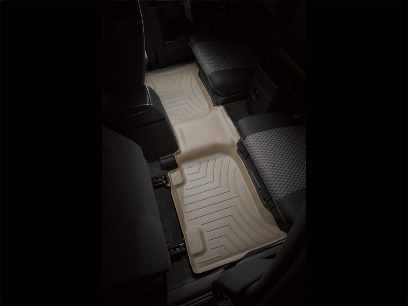 WeatherTech 04+ GMC Canyon Ext Cab Rear FloorLiner - Tan