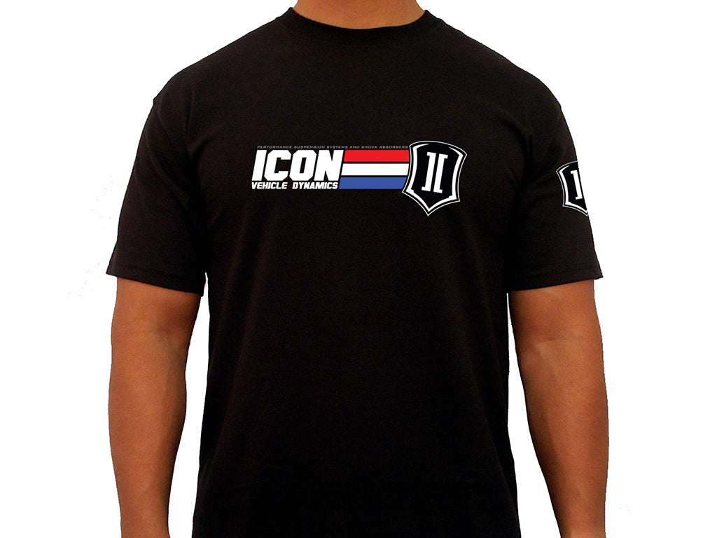 ICON GI-Logo Tee – Black, XXL