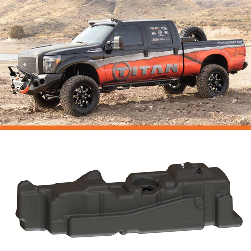 Titan Fuel Tanks 11-16 Ford F-250/F-350 PowerStroke Crew Cab Short Bed 60 Gallon XXL Mid-Ship Tank