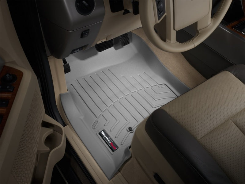 WeatherTech 07+ Ford Expedition Front FloorLiner - Grey