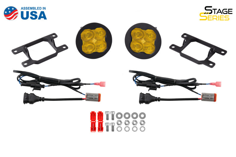 Diode Dynamics SS3 Sport Type A Kit ABL - White SAE Fog