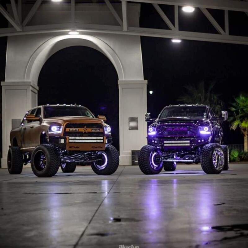 Oracle Ram 13-18 Projector Headlight Halo Kit - ColorSHIFT