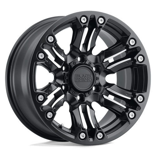 BRASG 17X8.5 6X5.5 M-BLK-MCH 0MM