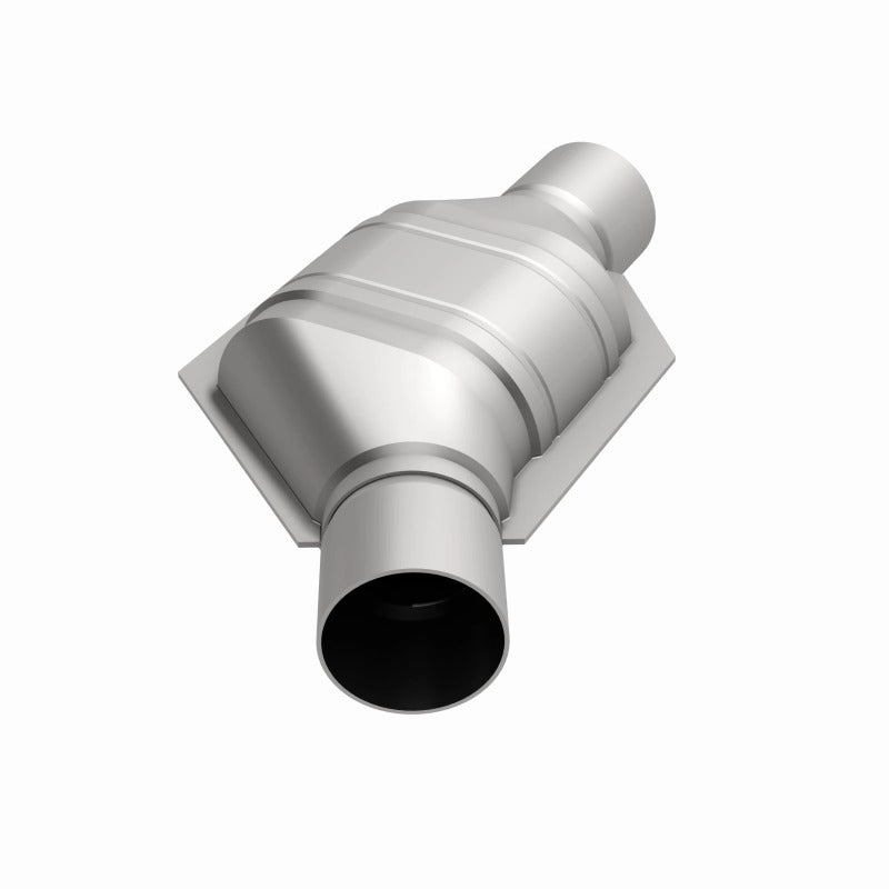 MagnaFlow Universal Catalytic Converter 2.25in Angled Inlet Front CA