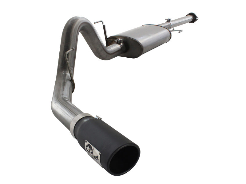 aFe MACH Force XP SS Exhaust 3in Cat-Back w/4.5in Black Tip 11-14 Ford F150 Ecoboost V6 3.5Ltt