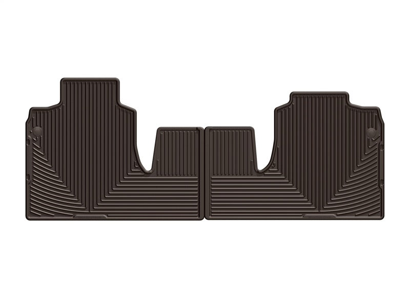 WeatherTech 2016-2018 Dodge Ram Truck 2500/3500 Rear Rubber Mats - Cocoa