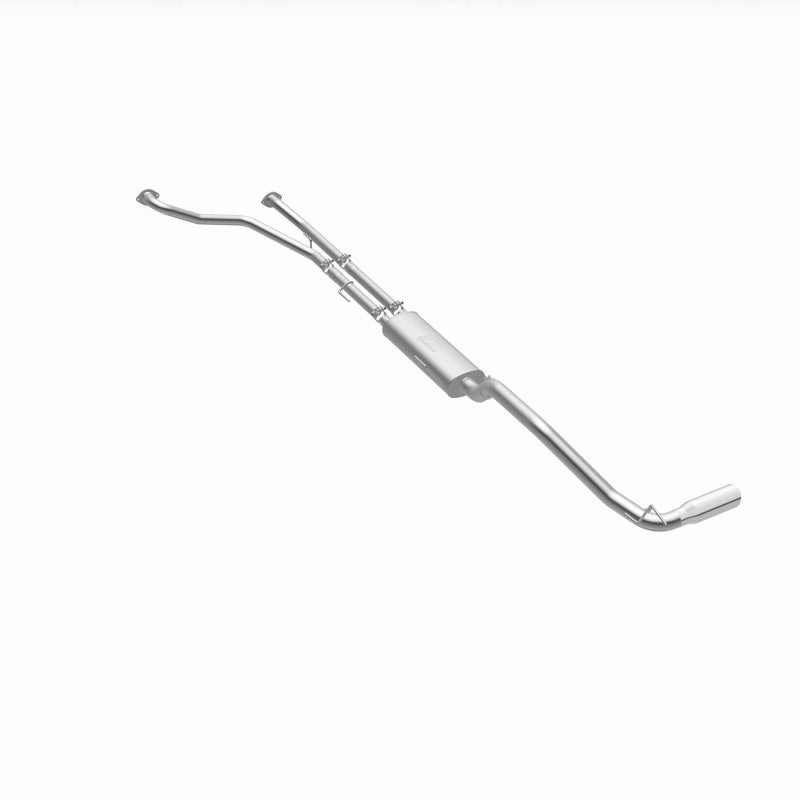 MagnaFlow CatBack 07-15 Nissan Titan V8 LGAS/LFLEX Single MF Polished Stainless Exhaust