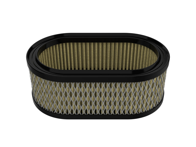afe Magnum FLOW Round Racing Air Filter designed for Weber IDA 48 Carburetors, featuring a 3-1/4 inch height and durable construction.