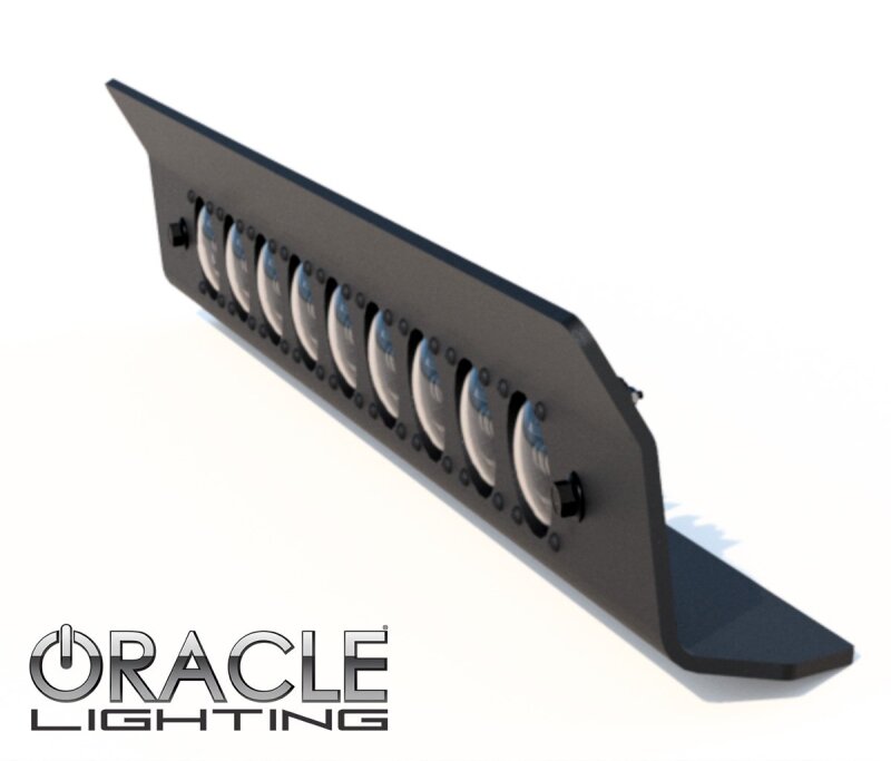 ORACLE Lighting 18-22 Jeep Wrangler JL Skid Plate w/ Integr LED Emitters - Amber