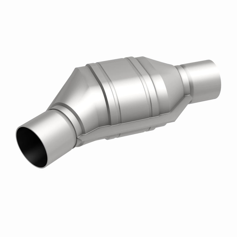 MagnaFlow Universal Catalytic Converter 2.25in Angled Inlet Front CA