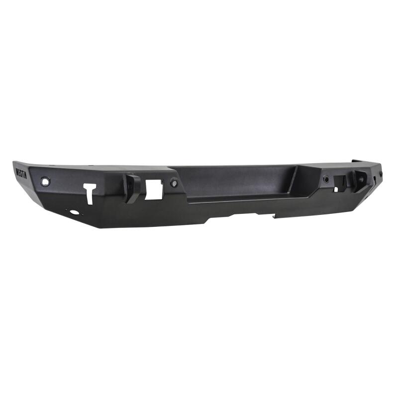 Westin 18-19 Jeep Wrangler JL WJ2 Rear Bumper w/ Sensors (Excl. Wrangler JK) - Textured Black