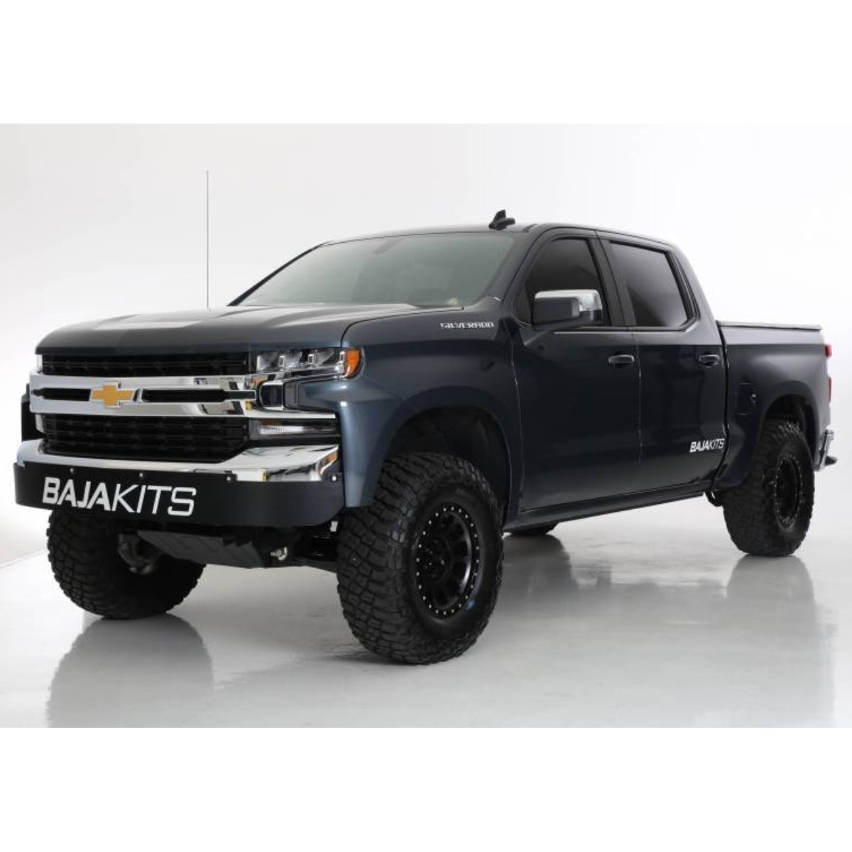 Baja Kits Boxed Upper Control Arms w/ Bushing Joints (Stock Width) | Chevy Silverado 1500 (2019-2023)