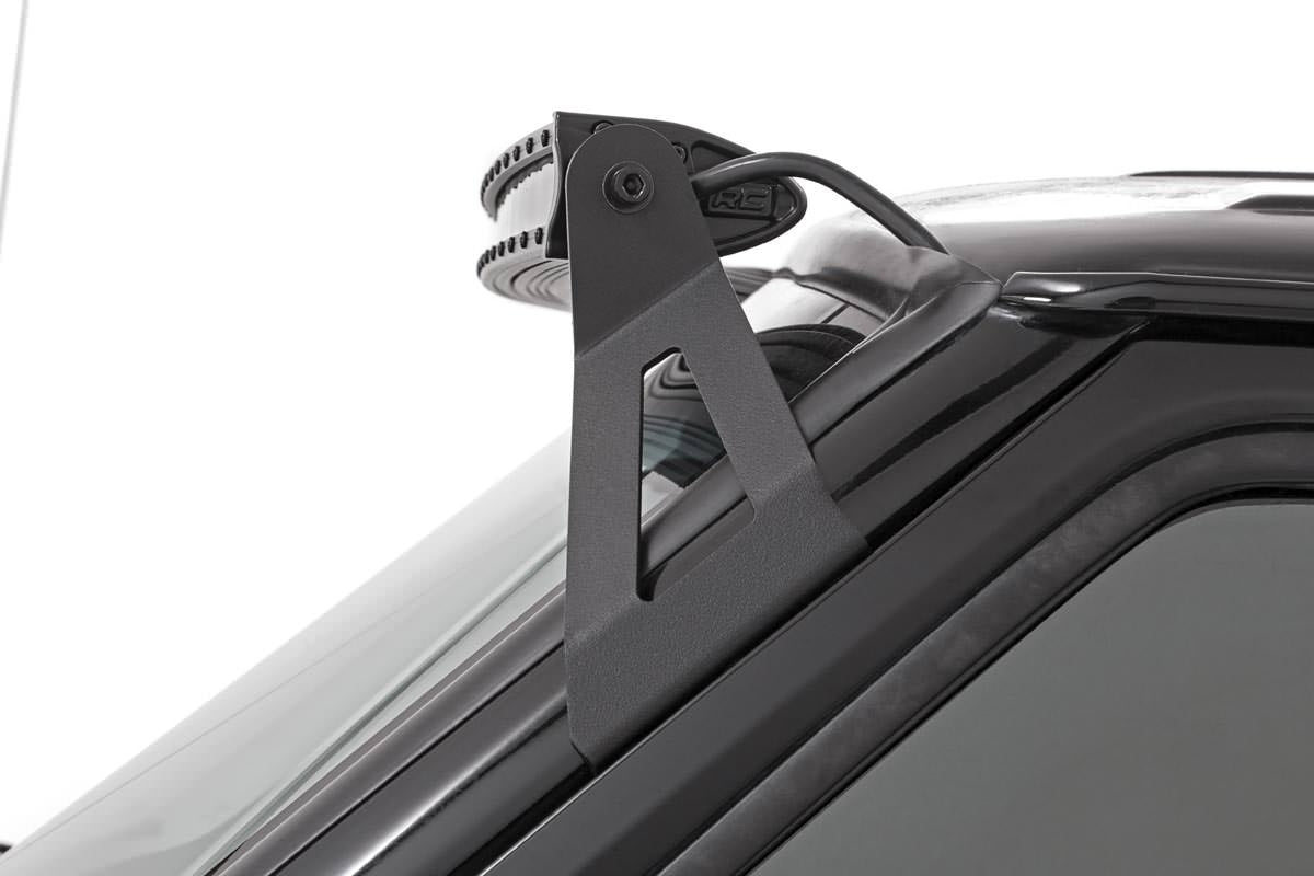 ROUGH COUNTRY 50-INCH CURVED CREE LED LIGHT BAR - (SINGLE ROW | BLACK SERIES)